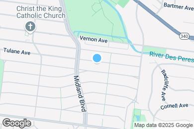Map image of the property - 7124 Tulane Ave