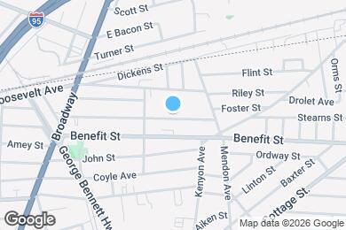 Map image of the property - 132 Columbine Ave