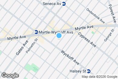 Map image of the property - 16-25-25 Putnam Ave