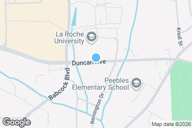 Map image of the property - 1180 Duncan Ave