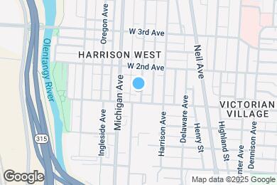Map image of the property - 979 Pennsylvania Ave