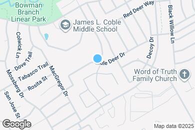 Map image of the property - 1210 Mule Deer Dr