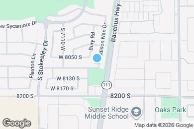 Map image of the property - 6992 W 8090 S
