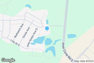 Map image of the property - The Lodge at Pine Lakes