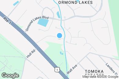 Map image of the property - 174 ORMOND GRANDE Blvd