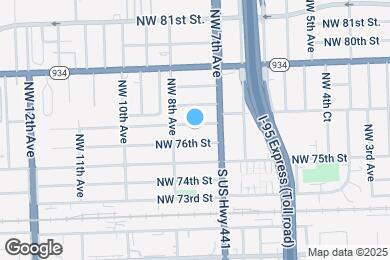 Map image of the property - 728 NW 77th St