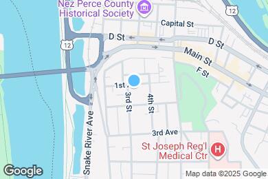 Map image of the property - 306 1st Ave
