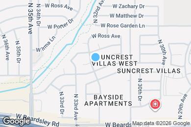 Map image of the property - 3221 W Irma Ln