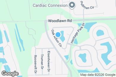 Map image of the property - 993 Oak Arbor Cir