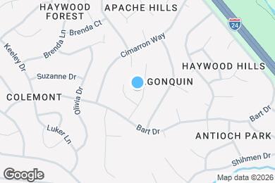Map image of the property - 4983 Karen Ray Dr