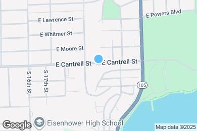 Map image of the property - 1971 E Cantrell St