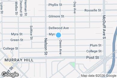 Map image of the property - 3313 Green St