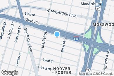 Map image of the property - 835 35th St