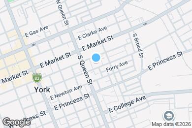 Map image of the property - 231 E King St