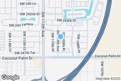 Map image of the property - 10975 SW 246th St