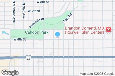 Map image of the property - 807 W 4th St