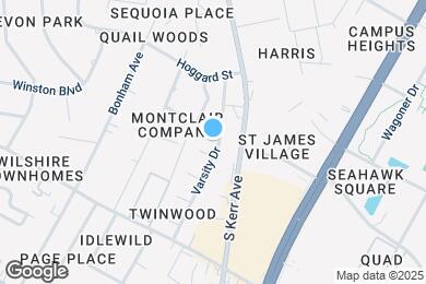Map image of the property - 624 Varsity Dr