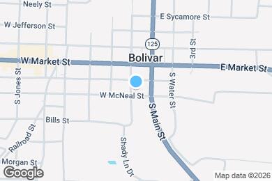 Map image of the property - 215 S Washington St