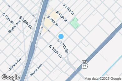 Map image of the property - 1625 Wood Ave
