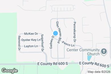Map image of the property - 5885 Gadsen Dr