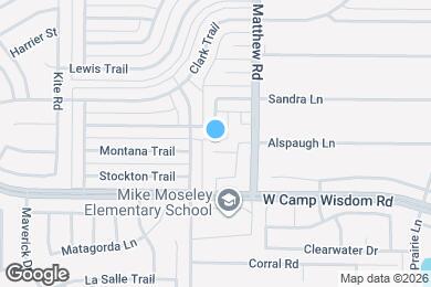 Map image of the property - 1832 Noble Ct