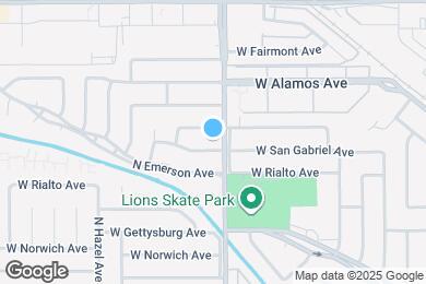 Map image of the property - 3022 W San Gabriel Ave