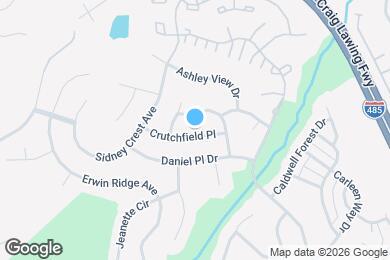 Map image of the property - 3415 Crutchfield Pl