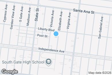 Map image of the property - 8427 Elizabeth Ave
