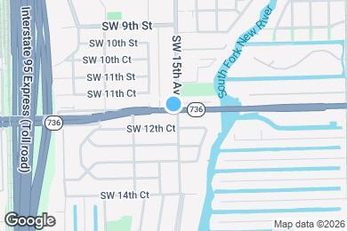 Map image of the property - 1500 SW 12th St