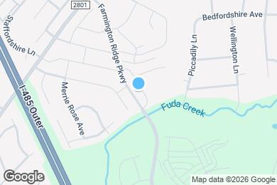 Map image of the property - 8604 River Ridge Dr