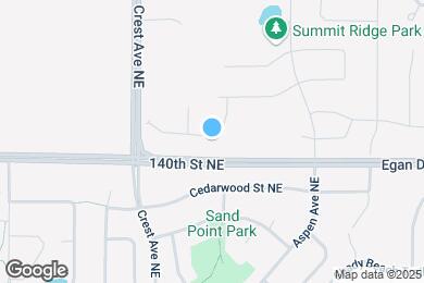 Map image of the property - 5651 Cattail Ct NE