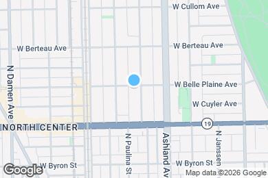 Map image of the property - 4054-4056 N Paulina St