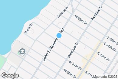 Map image of the property - 814 John F. Kennedy Blvd