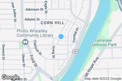 Map image of the property - 432 Frederick Douglass St