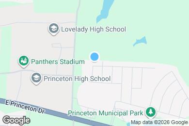 Map image of the property - 1702 Sandalwood Way