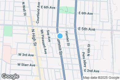 Map image of the property - 1122 Summit St