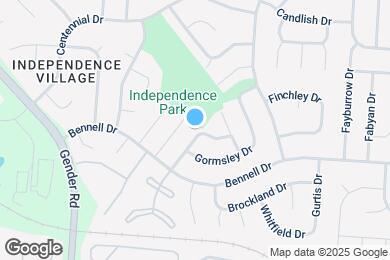 Map image of the property - 3111 Overton Way