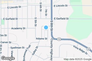 Map image of the property - 105-107 Ridge Dr