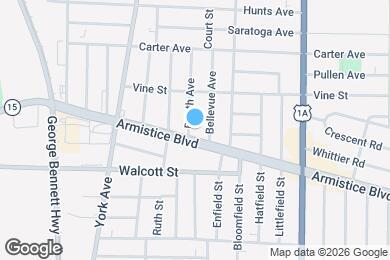 Map image of the property - 17 Booth Ave