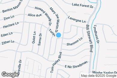 Map image of the property - 1001 Tammy Sue Ln