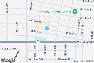 Map image of the property - 113 N Elm St