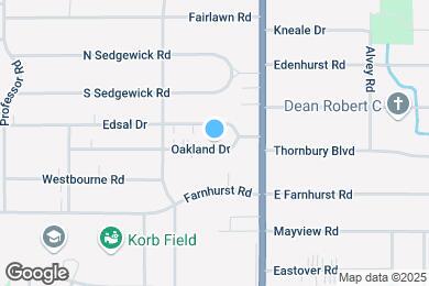 Map image of the property - 5015 Oakland Dr