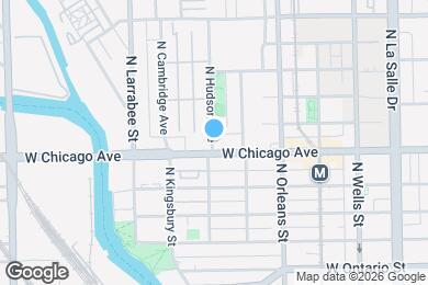 Map image of the property - 737 N Hudson Ave
