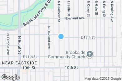 Map image of the property - 1221 N Dearborn St