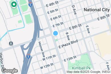 Map image of the property - 801 National City Blvd