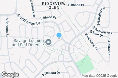 Map image of the property - 3822 S Ceylon Way