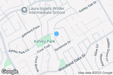 Map image of the property - 2558 Ashley Oak Dr
