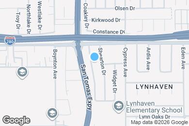 Map image of the property - 686 Coakley Dr