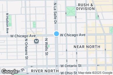 Map image of the property - 1136 N La Salle Dr
