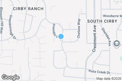 Map image of the property - 1759 Vista Creek Dr